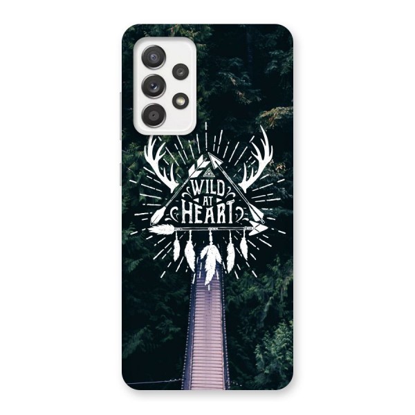 Wild Heart Back Case for Galaxy A52