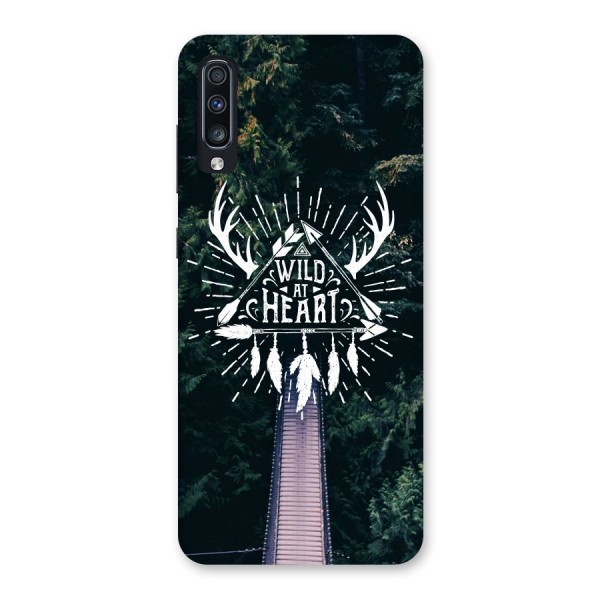 Wild Heart Back Case for Galaxy A70s