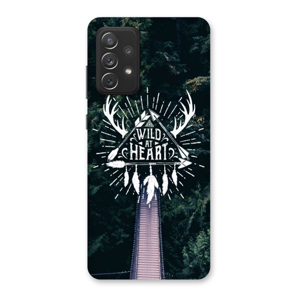 Wild Heart Back Case for Galaxy A72