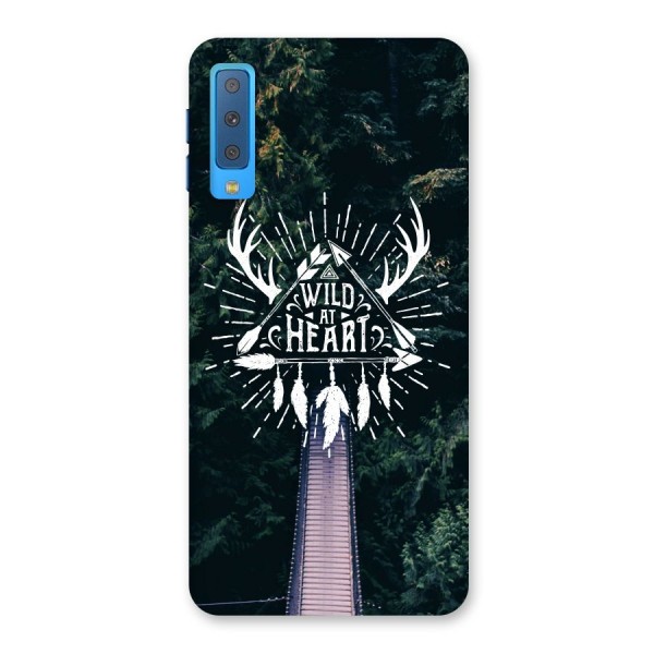 Wild Heart Back Case for Galaxy A7 (2018)