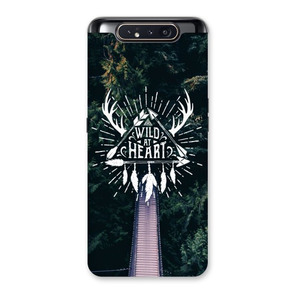 Wild Heart Back Case for Galaxy A80