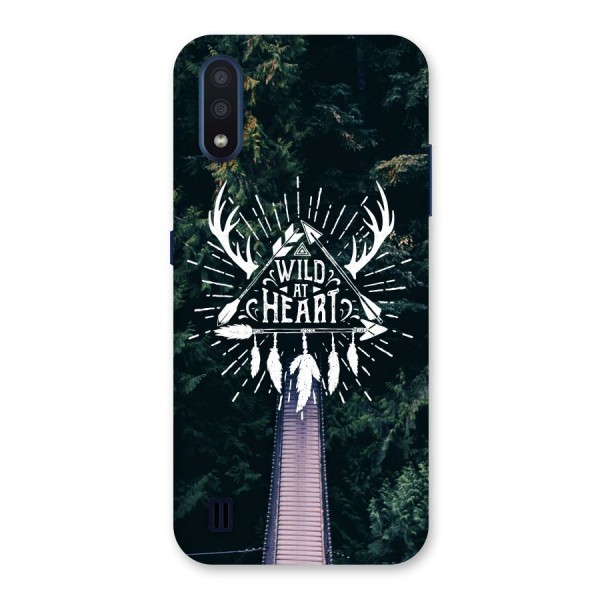 Wild Heart Back Case for Galaxy M01