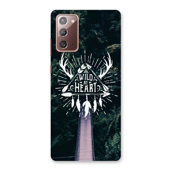 Wild Heart Back Case for Galaxy Note 20
