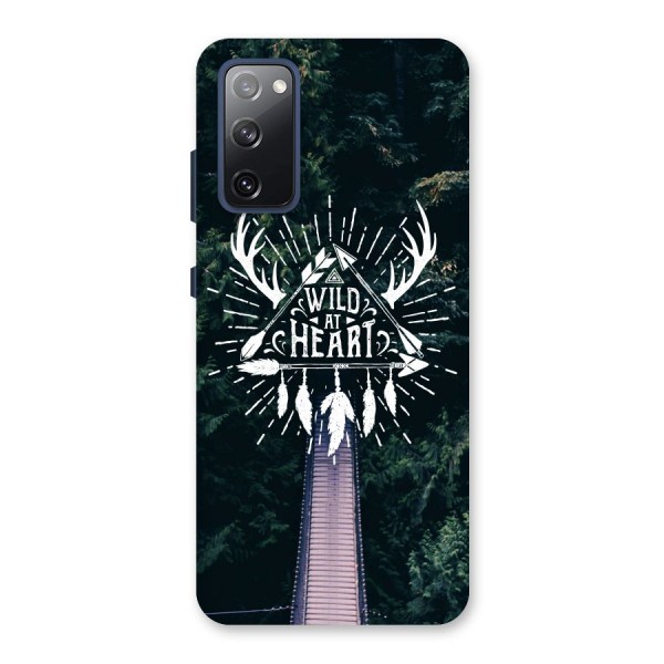 Wild Heart Back Case for Galaxy S20 FE