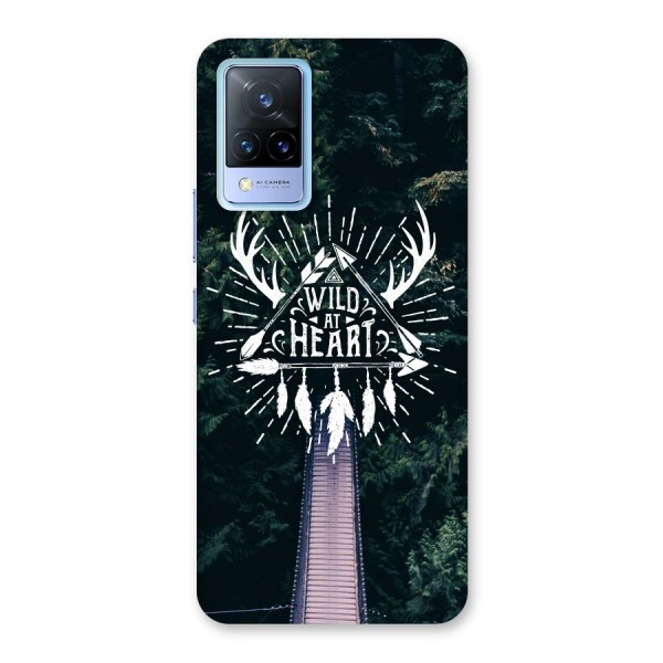 Wild Heart Back Case for Vivo V21 5G