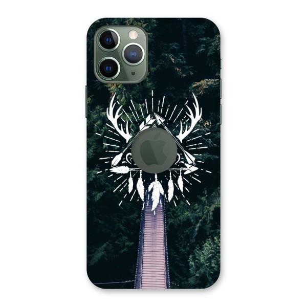 Wild Heart Back Case for iPhone 11 Pro Logo  Cut