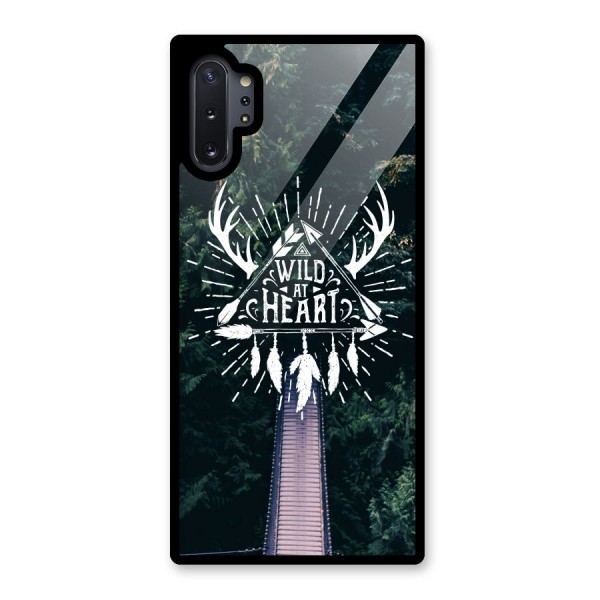 Wild Heart Glass Back Case for Galaxy Note 10 Plus