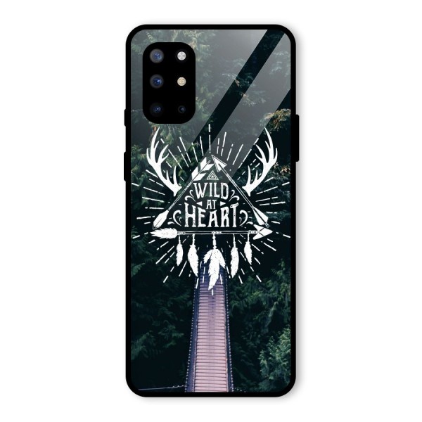 Wild Heart Glass Back Case for OnePlus 8T