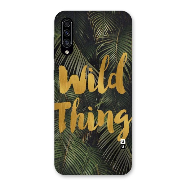 Wild Leaf Thing Back Case for Galaxy A30s