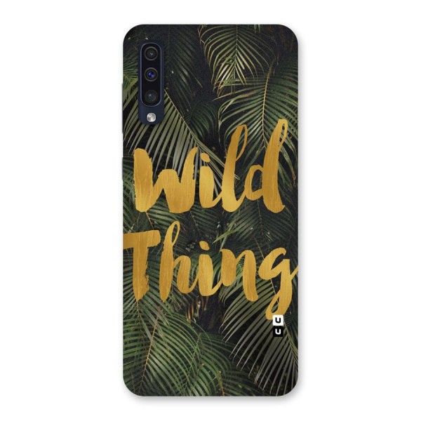 Wild Leaf Thing Back Case for Galaxy A50