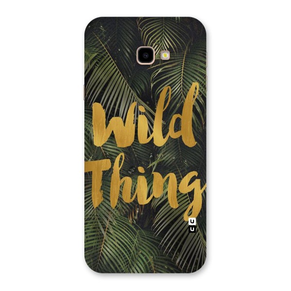 Wild Leaf Thing Back Case for Galaxy J4 Plus