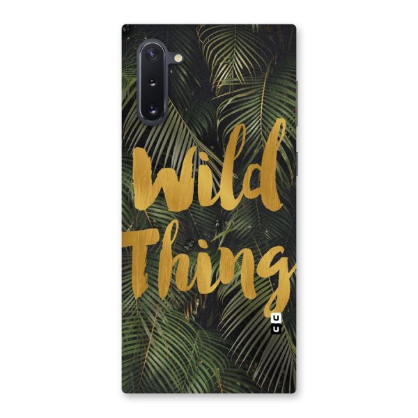 Wild Leaf Thing Back Case for Galaxy Note 10