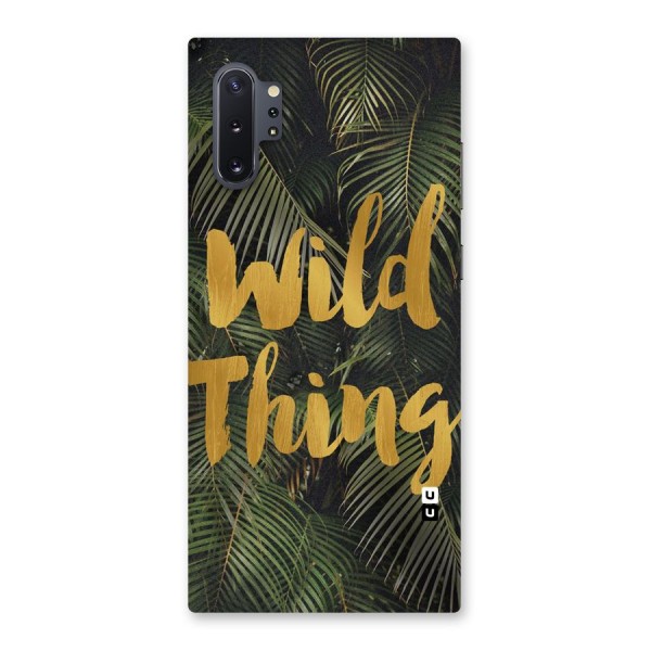 Wild Leaf Thing Back Case for Galaxy Note 10 Plus