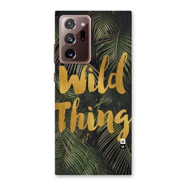 Wild Leaf Thing Back Case for Galaxy Note 20 Ultra