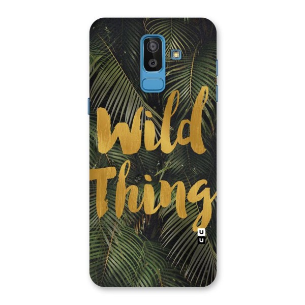 Wild Leaf Thing Back Case for Galaxy On8 (2018)