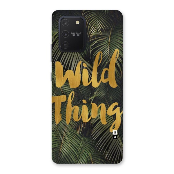 Wild Leaf Thing Back Case for Galaxy S10 Lite