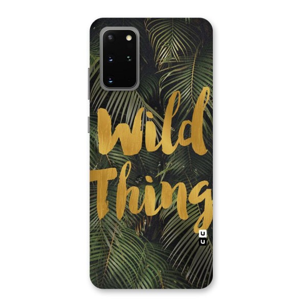 Wild Leaf Thing Back Case for Galaxy S20 Plus