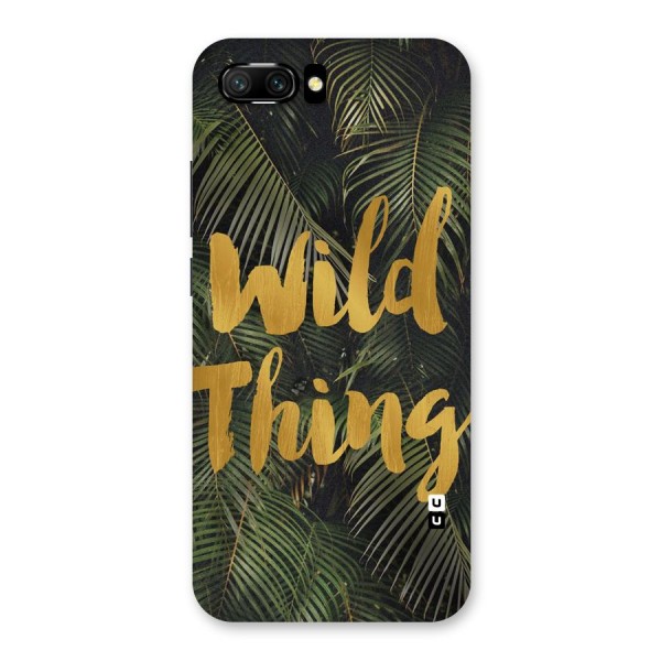 Wild Leaf Thing Back Case for Honor 10