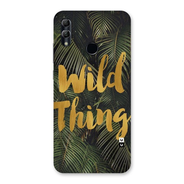 Wild Leaf Thing Back Case for Honor 10 Lite