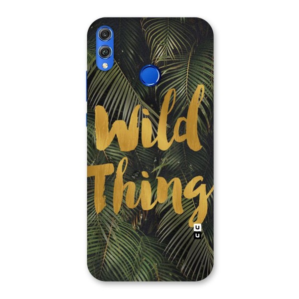Wild Leaf Thing Back Case for Honor 8X