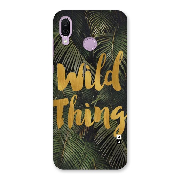 Wild Leaf Thing Back Case for Honor Play