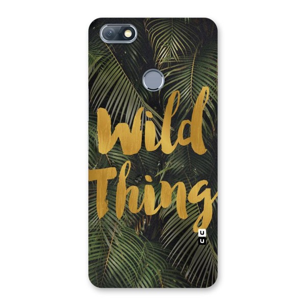Wild Leaf Thing Back Case for Infinix Note 5