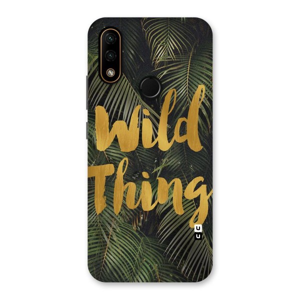 Wild Leaf Thing Back Case for Lenovo A6 Note
