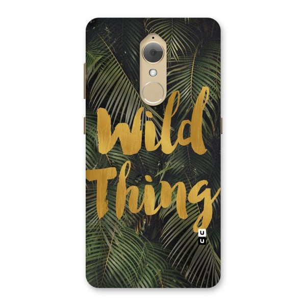 Wild Leaf Thing Back Case for Lenovo K8