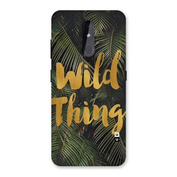 Wild Leaf Thing Back Case for Nokia 3.2