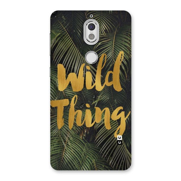 Wild Leaf Thing Back Case for Nokia 7