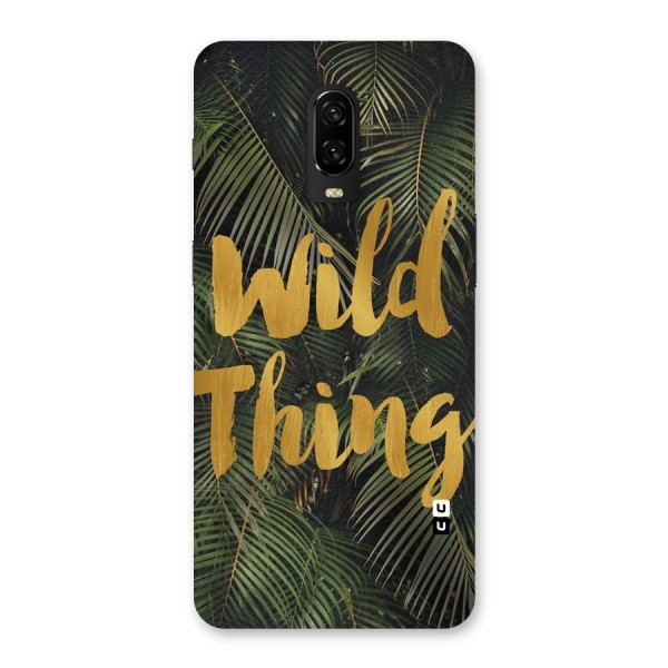 Wild Leaf Thing Back Case for OnePlus 6T