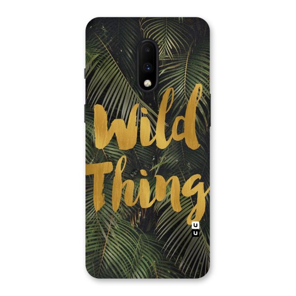 Wild Leaf Thing Back Case for OnePlus 7