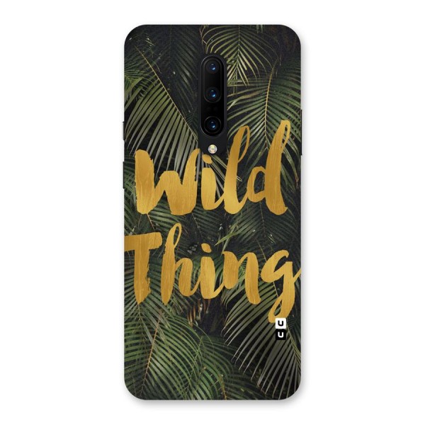 Wild Leaf Thing Back Case for OnePlus 7 Pro