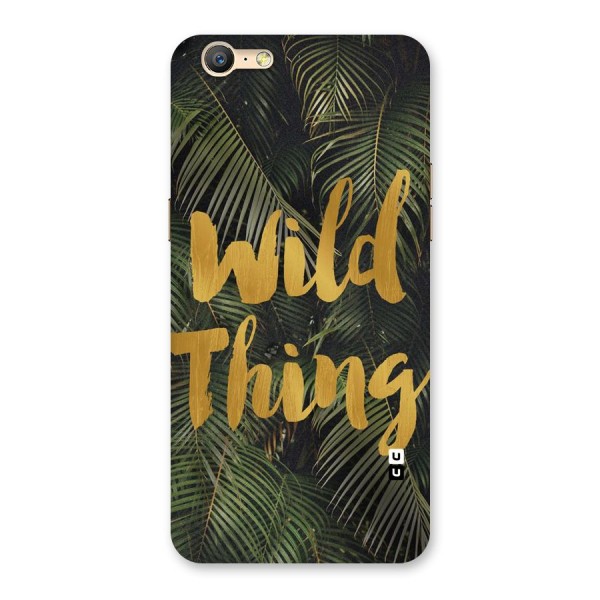 Wild Leaf Thing Back Case for Oppo A39