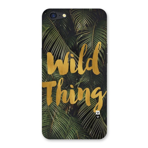 Wild Leaf Thing Back Case for Oppo A71