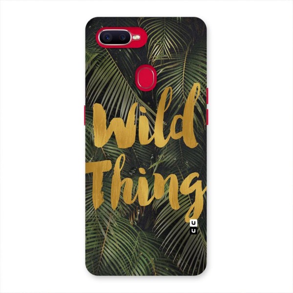 Wild Leaf Thing Back Case for Oppo F9 Pro