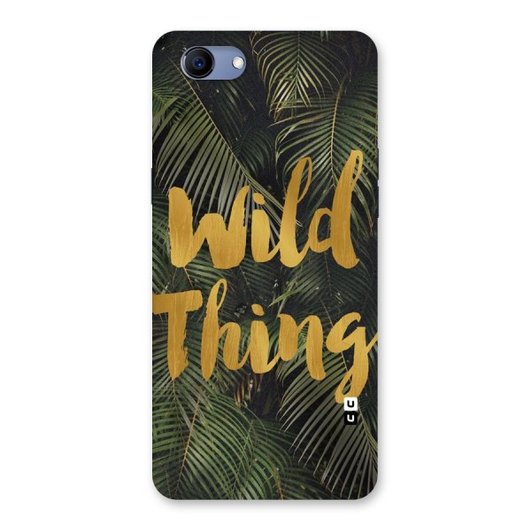 Wild Leaf Thing Back Case for Oppo Realme 1