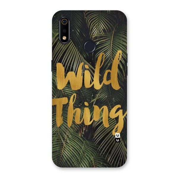 Wild Leaf Thing Back Case for Realme 3i