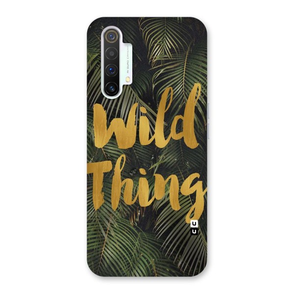 Wild Leaf Thing Back Case for Realme X3 SuperZoom