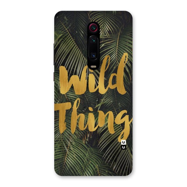 Wild Leaf Thing Back Case for Redmi K20