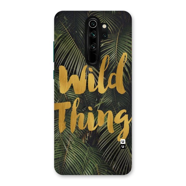 Wild Leaf Thing Back Case for Redmi Note 8 Pro