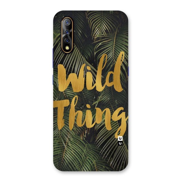 Wild Leaf Thing Back Case for Vivo S1