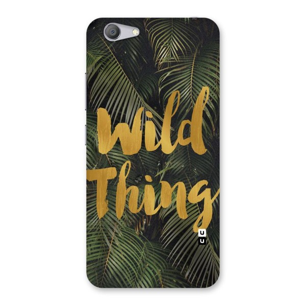 Wild Leaf Thing Back Case for Vivo Y53