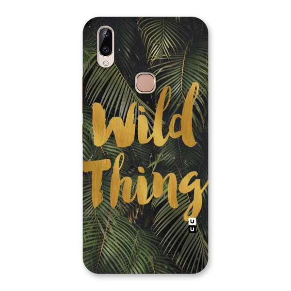 Wild Leaf Thing Back Case for Vivo Y83 Pro