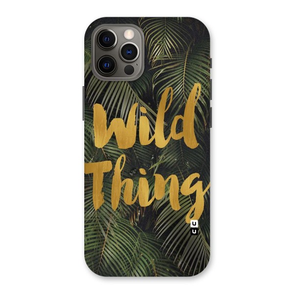 Wild Leaf Thing Back Case for iPhone 12 Pro