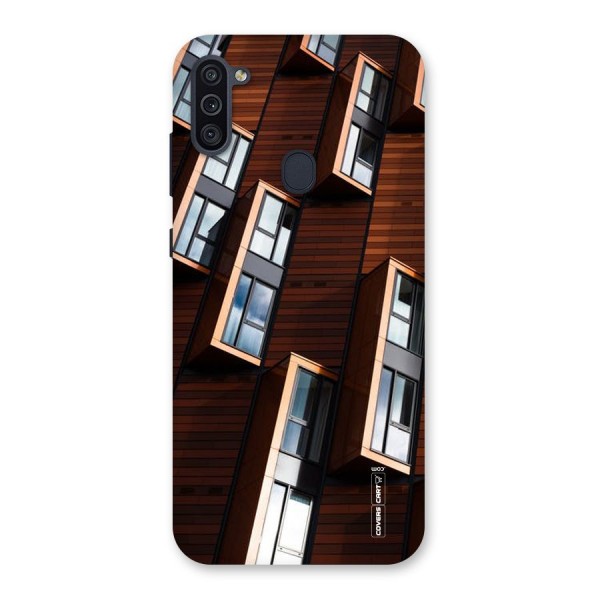 Window Abstract Back Case for Galaxy M11