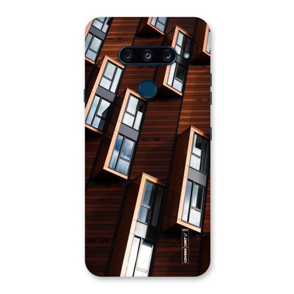 Window Abstract Back Case for LG  V40 ThinQ