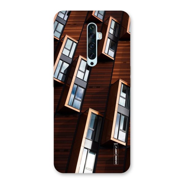 Window Abstract Back Case for Oppo Reno2 F