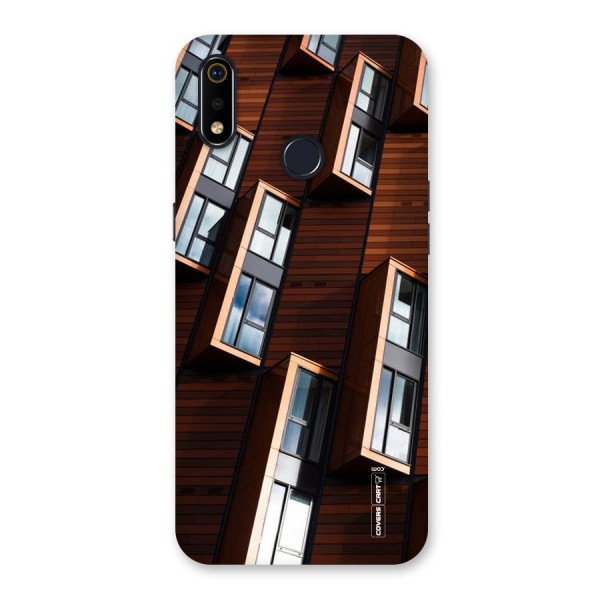 Window Abstract Back Case for Realme 3i