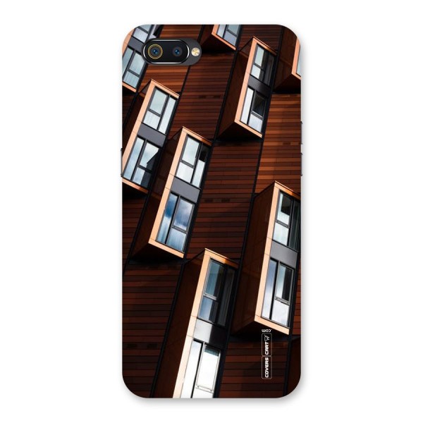 Window Abstract Back Case for Realme C2